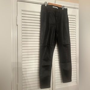 High Rise Ankle Skinny Jeans